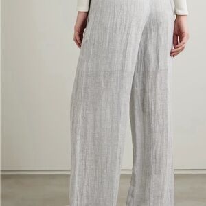 Zara Light Gray Wide Leg Pants
